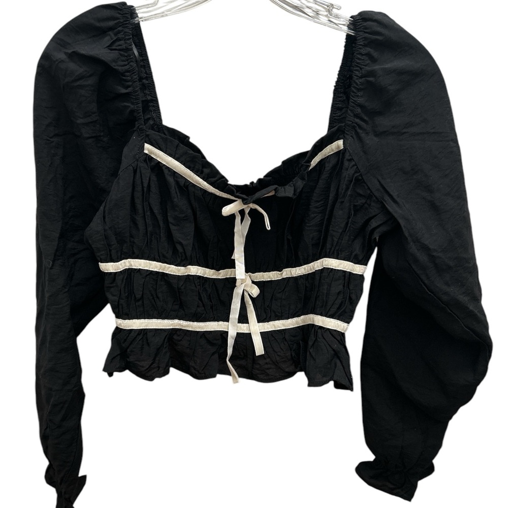Thirty/Thirty Milkmaid Cottagecore Shirt Size Medium NWT